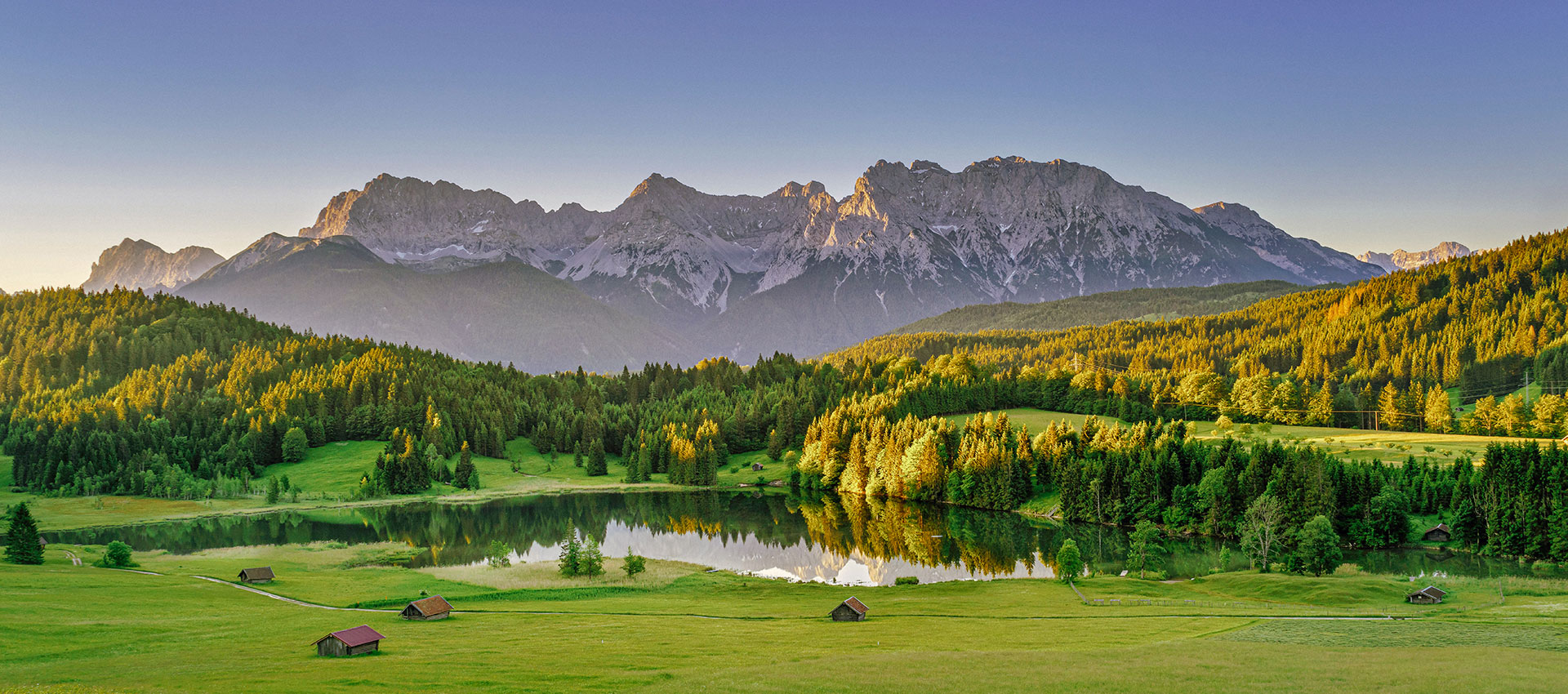 Bayerische Alpen bei Garmisch-Partenkirchen